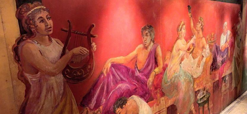 La romanus domus et ses fresques